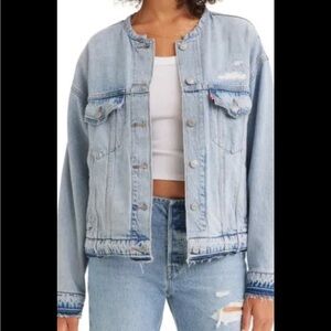 Levi’s 90s Trucker Collarless Jean Jacket